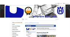 Desktop Screenshot of husqvarna.infosajt.se